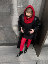 Load image into Gallery viewer, Faux Luxurious leather coat
